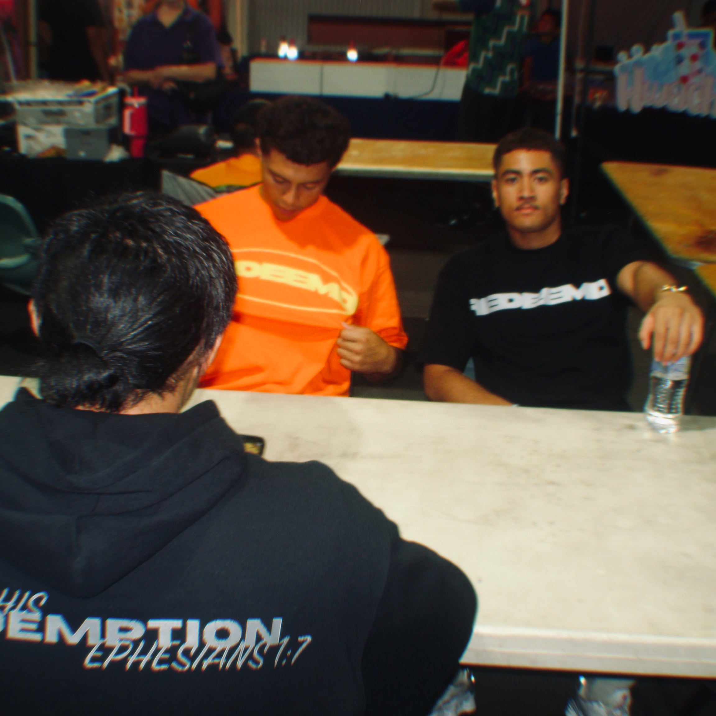 002 | REDEEM’D BOX-FITTED TEE “ORANGE & MUSTARD”