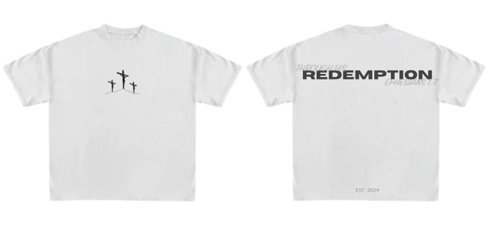 001 | CROPPED-FIT TEE (WHITE)
