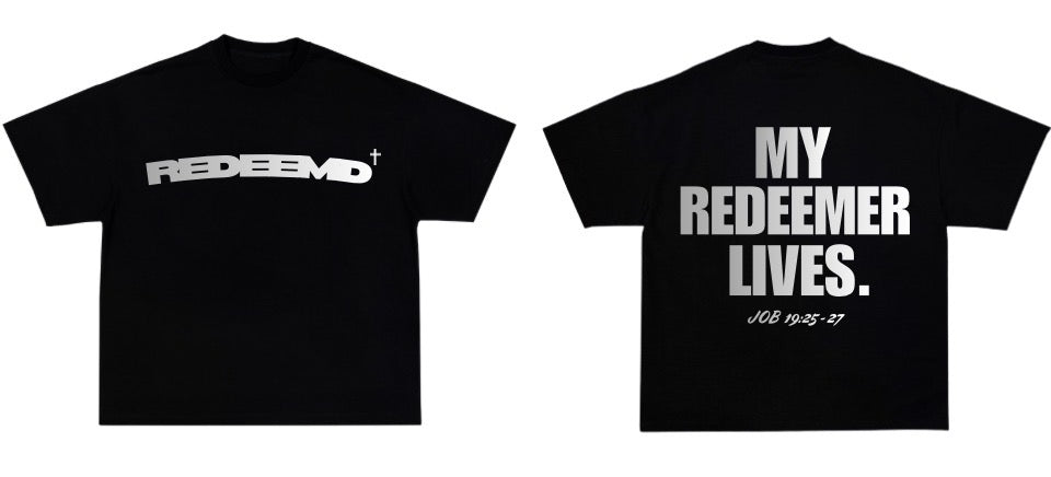 RESURRECTION OVERSIZED BOX-FIT TEE (BLACK)