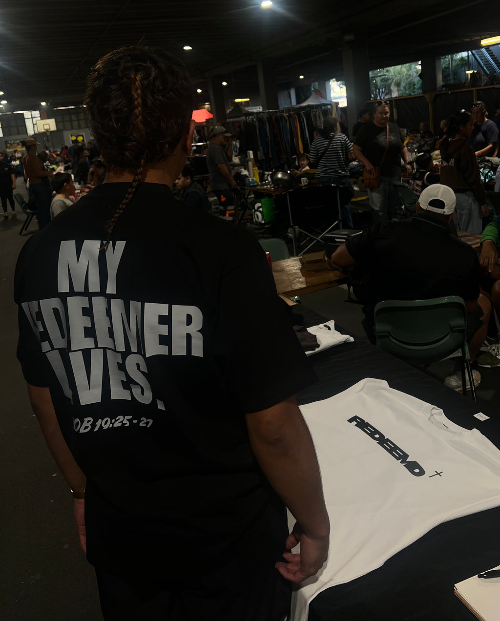 RESURRECTION OVERSIZED BOX-FIT TEE (BLACK)