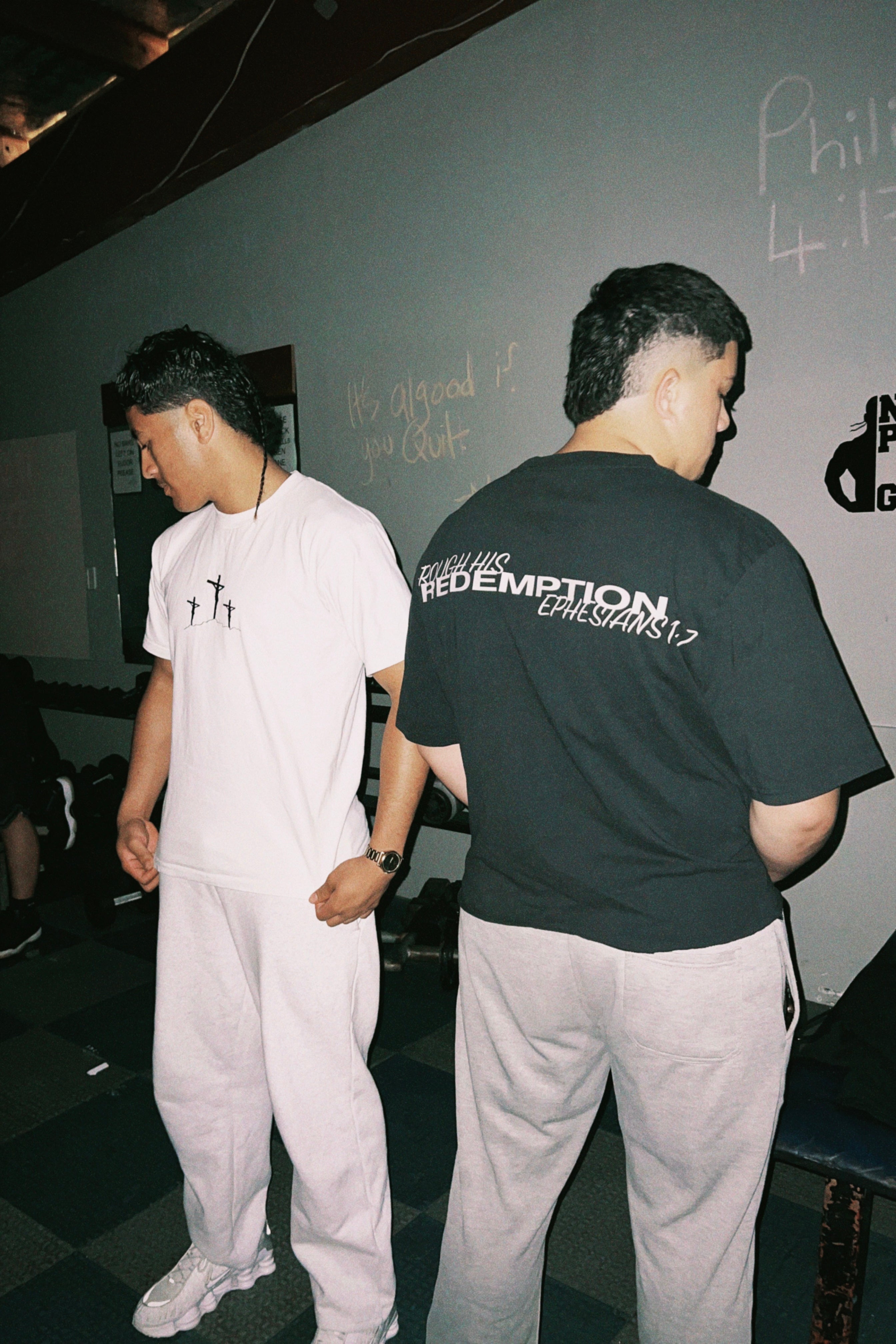 001 | CROPPED-FIT TEE (WHITE)